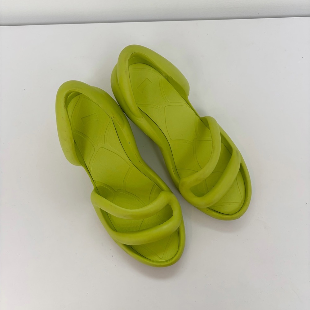 Camper lime green Kobarah sandals - Picture 4 of 4
